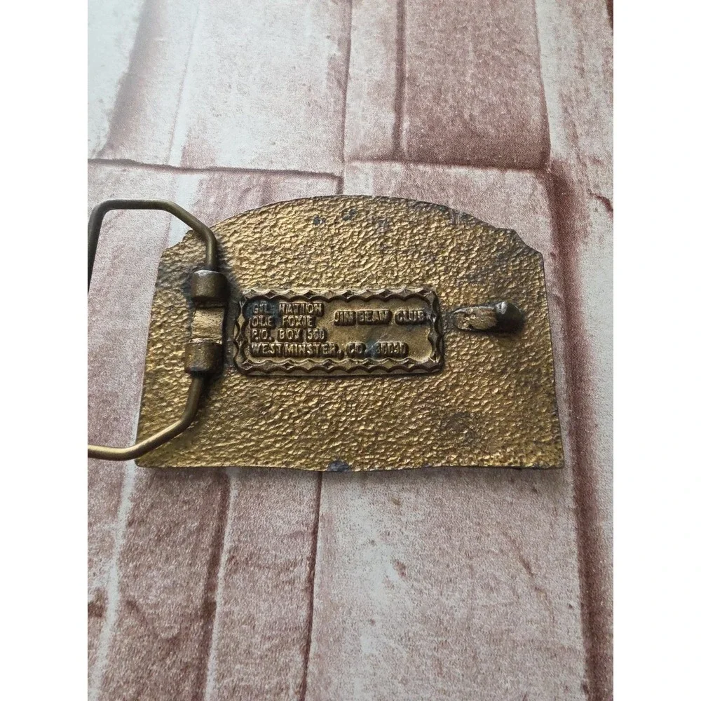 VTG Buckle, Jim Beam Inter Assoc of Bottle and Sp Clubs, 1978 Chicago Convention